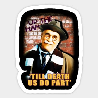 Alf Garnett Inspired Design Sticker